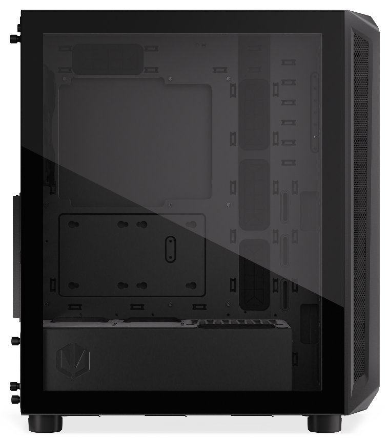 Endorfy skříň Arx 500 Core / ATX / 2 x 140mm fan (až 7 fans) / 2xUSB-A / USB-C / tvrzené sklo  / mesh panel /  černá