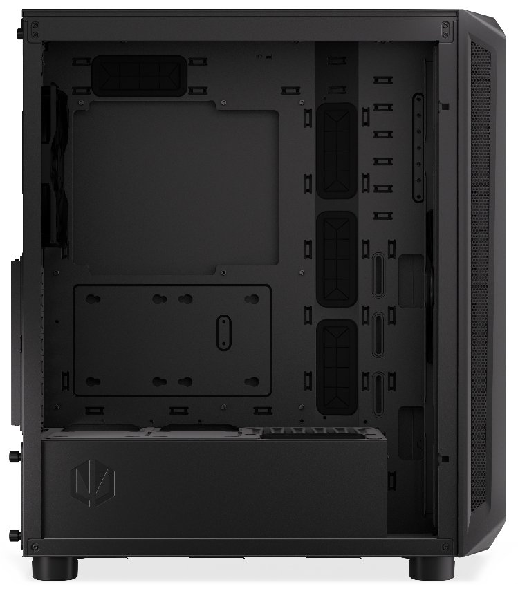 Endorfy skříň Arx 500 Core / ATX / 2 x 140mm fan (až 7 fans) / 2xUSB-A / USB-C / tvrzené sklo  / mesh panel /  černá