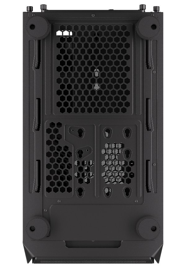 Endorfy skříň Arx 500 Core / ATX / 2 x 140mm fan (až 7 fans) / 2xUSB-A / USB-C / tvrzené sklo  / mesh panel /  černá