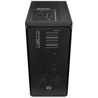 Endorfy skříň Arx 500 Core / ATX / 2 x 140mm fan (až 7 fans) / 2xUSB-A / USB-C / tvrzené sklo  / mesh panel /  černá