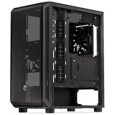 Endorfy skříň Arx 500 Core / ATX / 2 x 140mm fan (až 7 fans) / 2xUSB-A / USB-C / tvrzené sklo  / mesh panel /  černá