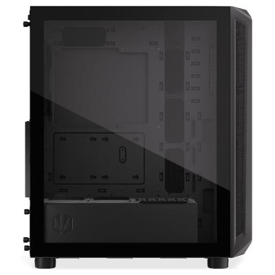 Endorfy skříň Arx 500 Core / ATX / 2 x 140mm fan (až 7 fans) / 2xUSB-A / USB-C / tvrzené sklo  / mesh panel /  černá