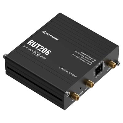Teltonika RUT206 průmyslový router, 4G, Dual SIM, RS232/RS485, WiFi 4, PoE