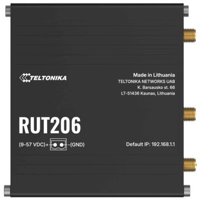 Teltonika RUT206 průmyslový router, 4G, Dual SIM, RS232/RS485, WiFi 4, PoE