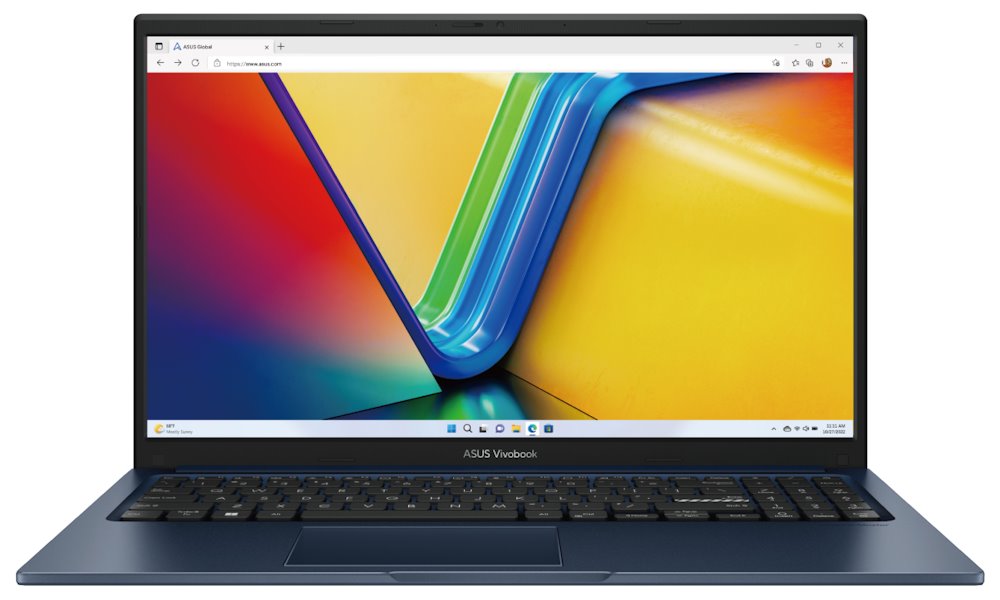 ASUS Vivobook/ i5-1334U/ 16GB/ 1TB SSD/ Intel Iris Xe/ 15,6" FHD, matný/ W11H/ modrý