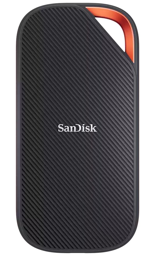 SanDisk Extreme PRO 2TB SSD / externí / USB Type-C / USB4 Gen 3x2 / 40Gbps / R: up to 3800 MB/s / W: 3700MB/s