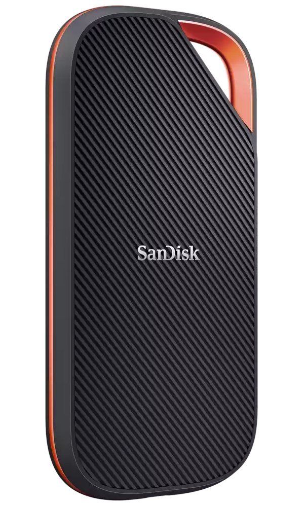 SanDisk Extreme PRO 2TB SSD / externí / USB Type-C / USB4 Gen 3x2 / 40Gbps / R: up to 3800 MB/s / W: 3700MB/s