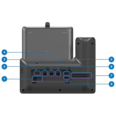 Cisco Video Phone 8875 - IP video telefon, digitální fotoaparát, rozhraní Bluetooth s identifikací volajícího