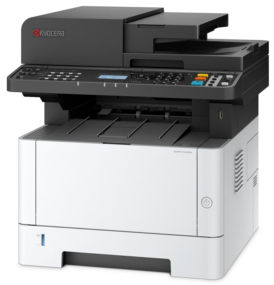 Kyocera ECOSYS MA4000x / A4 MFP / černobílá / 40ppm/ duplex/ DADF/ USB/ LAN/Displej/A Mobile Print app