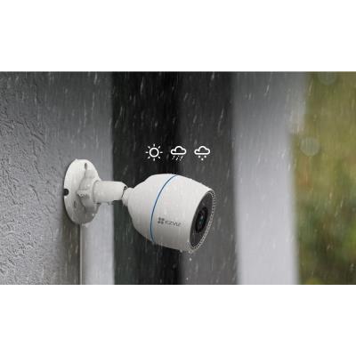EZVIZ IP kamera H3C 2MP/ bullet/ Wi-Fi/ 2Mpix/ krytí IP67/ objektiv 4mm/ H.265/ IR přísvit až 30m/ bílá