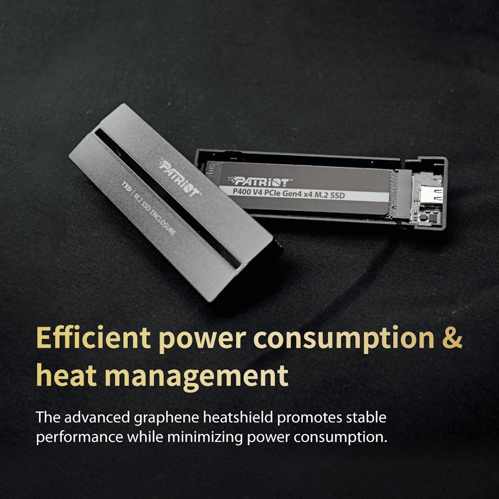 PATRIOT P400 V4 1TB SSD / Interní / M.2 PCIe Gen4 x4 NVMe / 2280