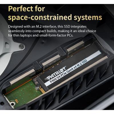 PATRIOT P400 V4 1TB SSD / Interní / M.2 PCIe Gen4 x4 NVMe / 2280