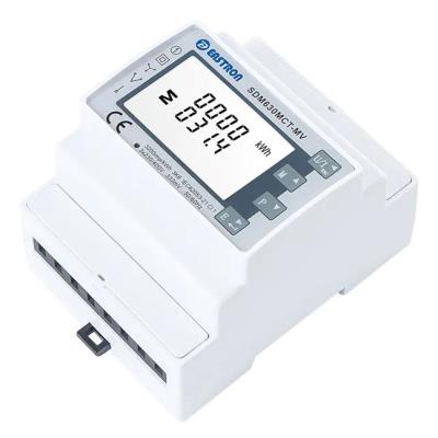 Eastron SDM630MCT-MV (NON-MID), 0,333mV vstup Modbus, RS485, třífázový, pulsní výstupy