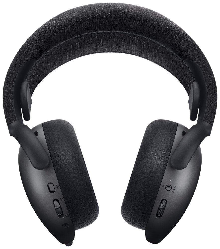 DELL bezdrátová náhlavní souprava  AW725H/ Wireless gaming Tri - mode Headset/ sluchátka + mikrofon/ černá