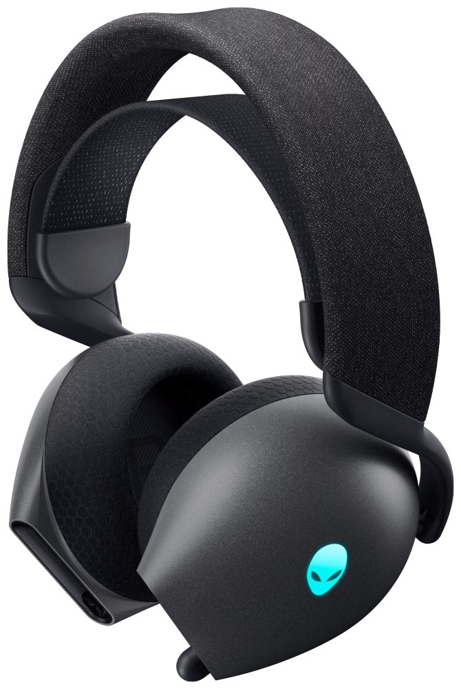 DELL bezdrátová náhlavní souprava  AW725H/ Wireless gaming Tri - mode Headset/ sluchátka + mikrofon/ černá