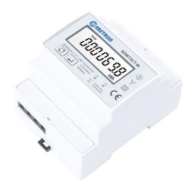 Eastron SDM72CT-M, RS485 Modbus, třífázový, pulsní výstupy, obousměrné měření