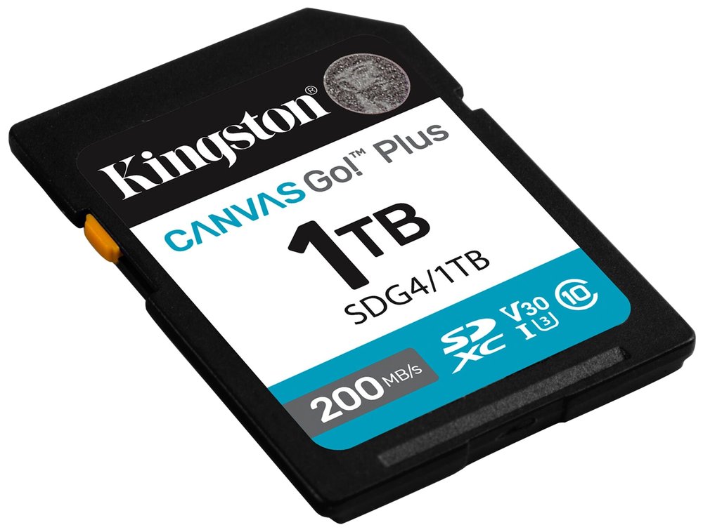 KINGSTON Canvas Go Plus Gen4 1TB SDXC / C10 / UHS-I U3 V30 / up to  200MB/s