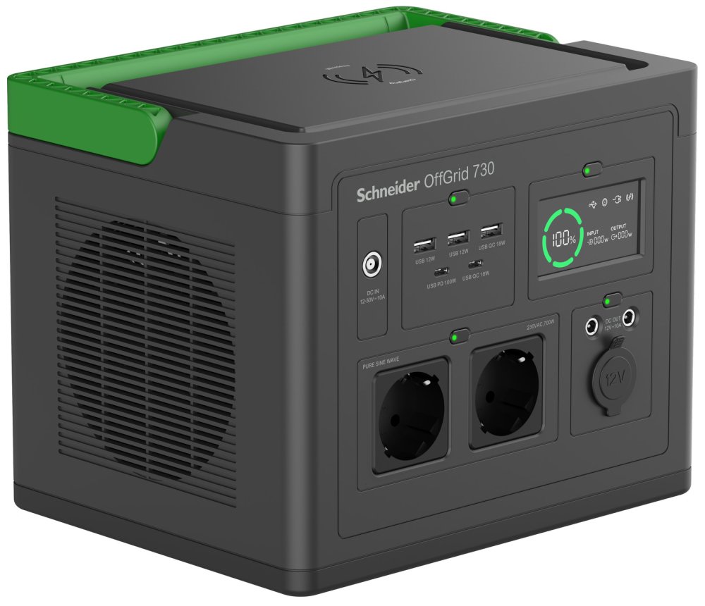 APC Schneider OffGrid Portable Power Station 700 - 700W (738Wh)