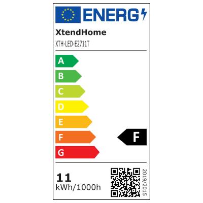 Xtend Home smart LED žárovka, E27, RGB+W, 11W, 1050lm, barevná, stmívatelná, WiFi, Tuya