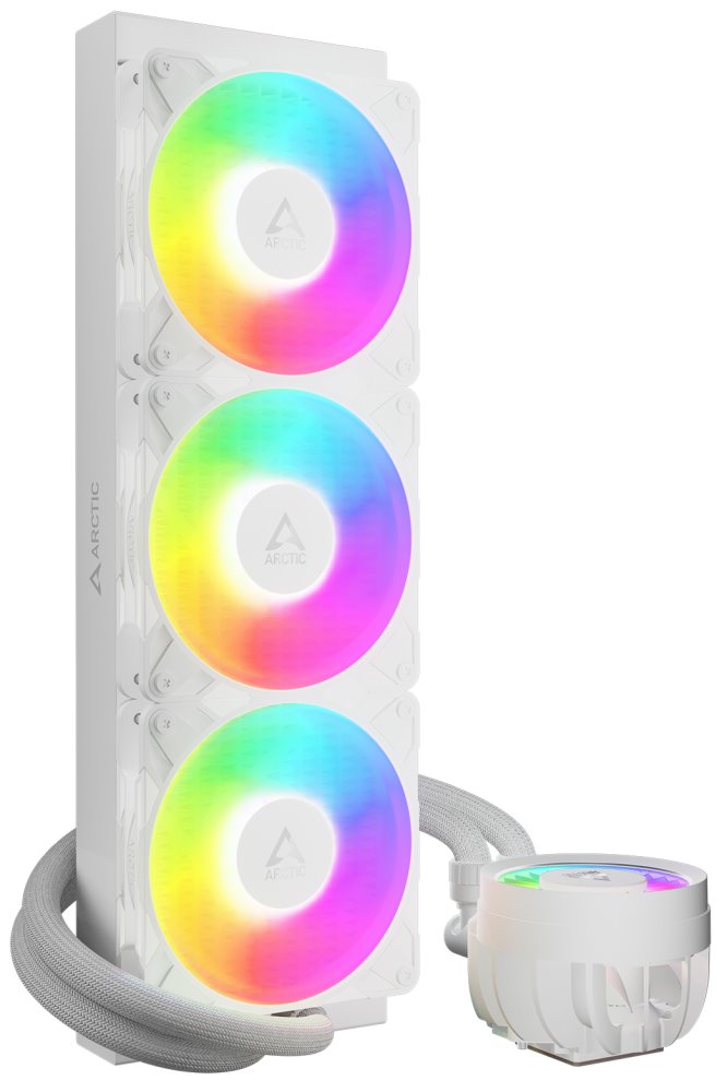 ARCTIC vodní chladič Liquid Freezer III Pro 360 ARGB bílý