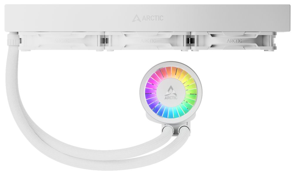 ARCTIC vodní chladič Liquid Freezer III Pro 360 ARGB bílý
