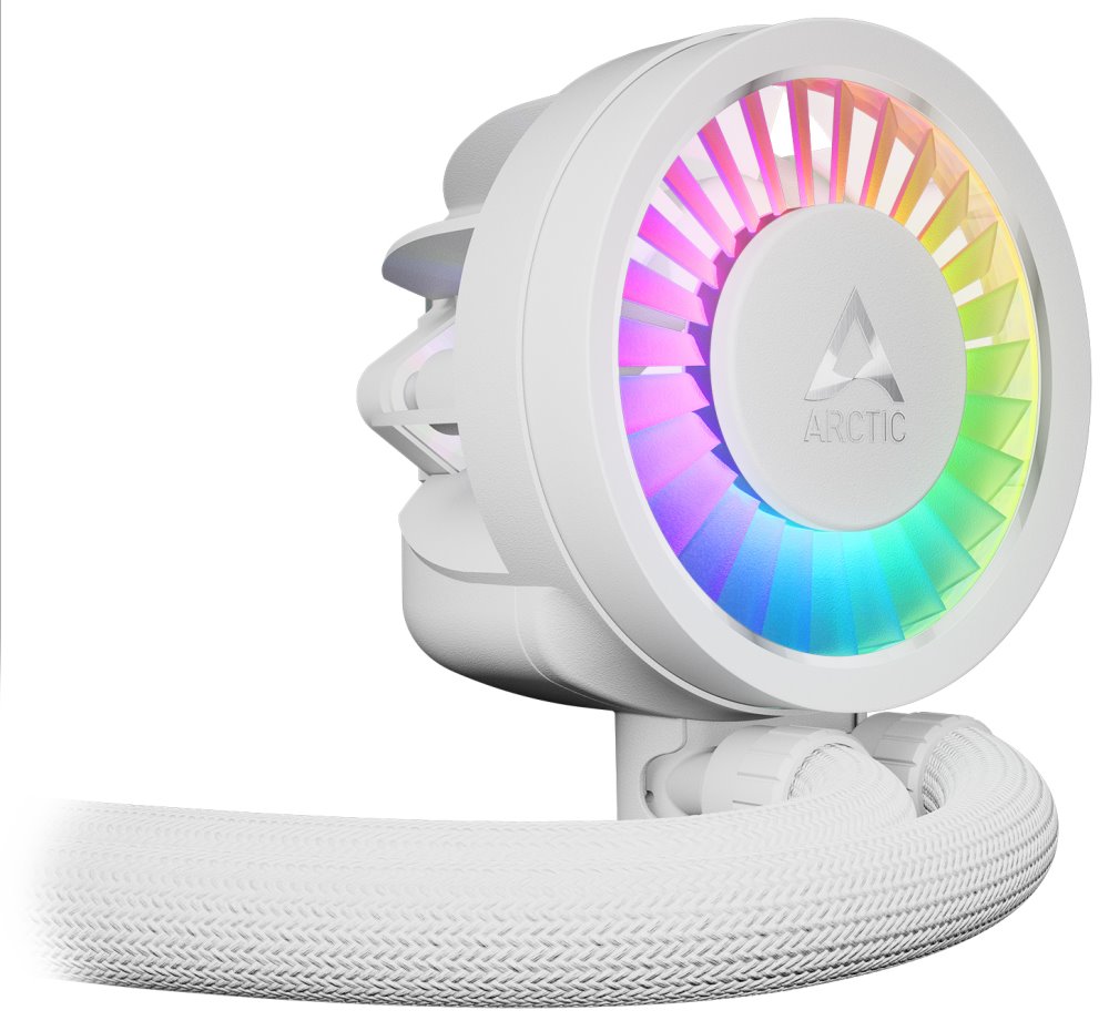 ARCTIC vodní chladič Liquid Freezer III Pro 360 ARGB bílý