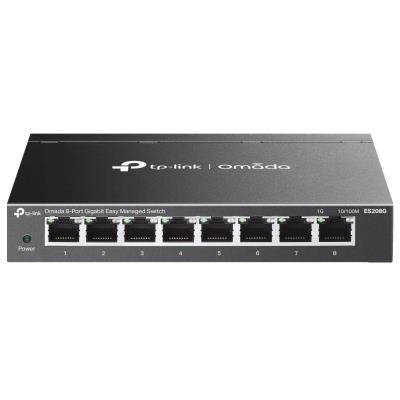 TP-Link ES208G, Omada 8-Port Gigabit Easy Managed Switch, 8x GLAN