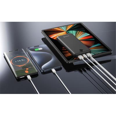 Swissten Power bank 10000 mAh WORX PRO - černá