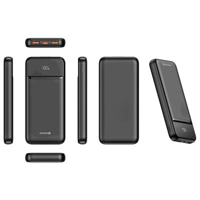 Swissten Power bank 10000 mAh POWER LINE II - černá