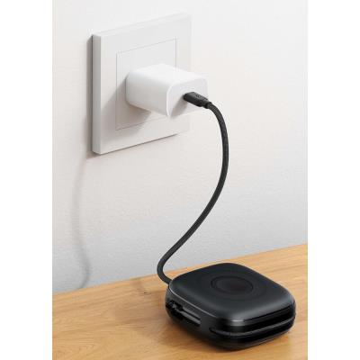 Swissten Power bank VOLTBOX MagGO 10000 mAh s integrovanými kabely + MAGSAFE + Apple WATCH