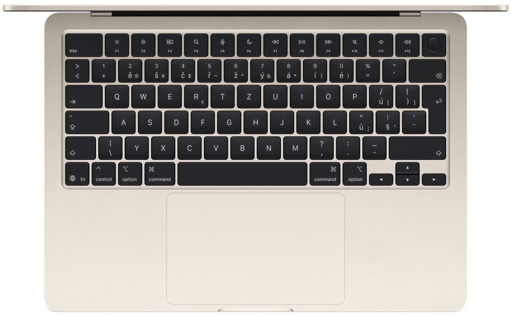 Apple MacBook Air 13,6'' (2025) / M4 / 10C CPU / 8C GPU / 16GB RAM / 256GB SSD / Hvězdně bílý