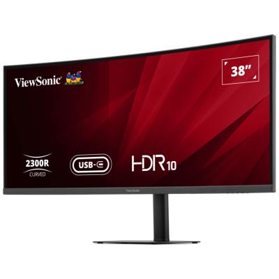 ViewSonic VA3820C '38" 21:9 3840 x 1600, SuperClear® IPS zakřivený monitor, 2 HDMI,DP,USB,USB-C 96W, speakers,výš. nast.