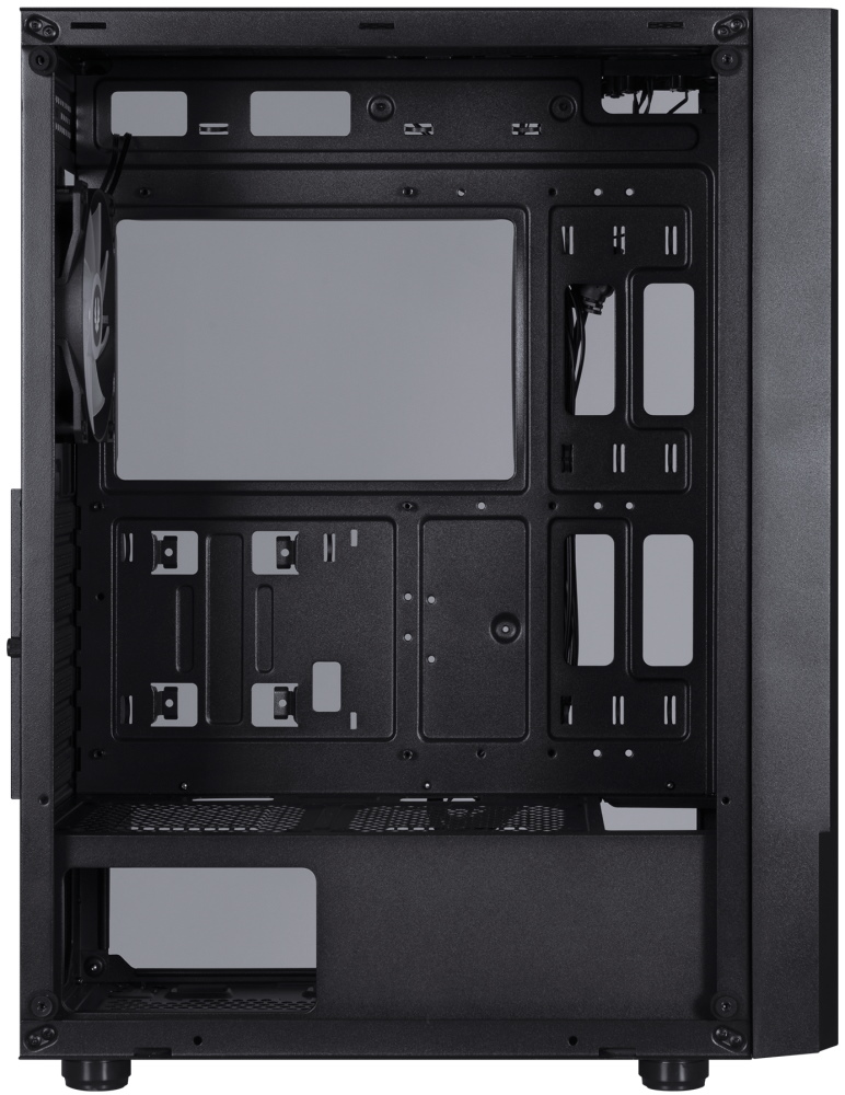 BitFenix skříň Proton / ATX / 4x 120 mms FRGB fan / USB 3.0 / 2x USB 2.0 / tvrzené sklo / černá