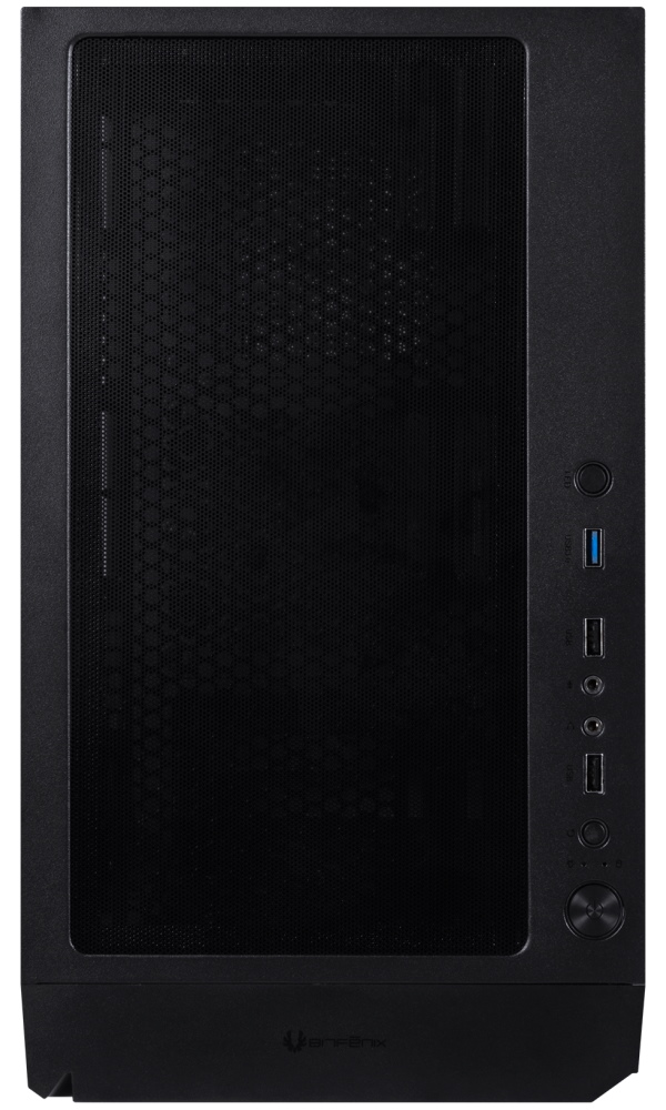BitFenix skříň Proton / ATX / 4x 120 mms FRGB fan / USB 3.0 / 2x USB 2.0 / tvrzené sklo / černá