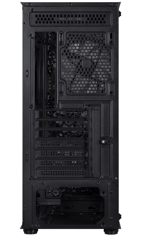 BitFenix skříň Proton / ATX / 4x 120 mms FRGB fan / USB 3.0 / 2x USB 2.0 / tvrzené sklo / černá