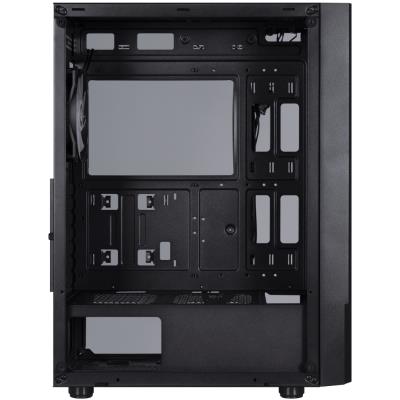 BitFenix skříň Proton / ATX / 4x 120 mms FRGB fan / USB 3.0 / 2x USB 2.0 / tvrzené sklo / černá