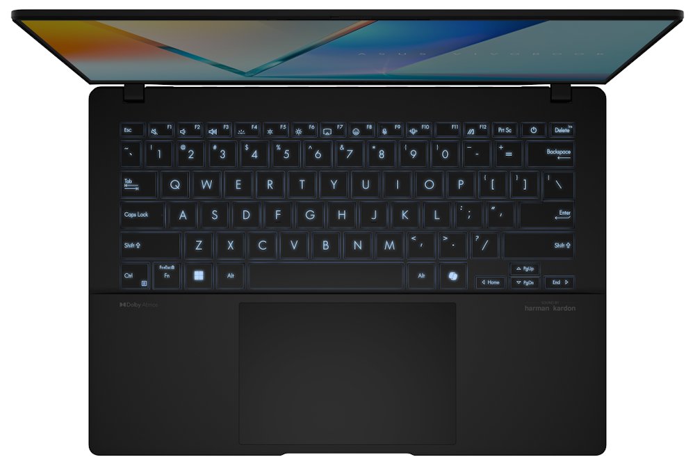 ASUS Vivobook S/ Core Ultra 7 258V/ 32GB/ 1TB SSD/ Intel Arc/ 14"WUXGA/ W11P/ černý