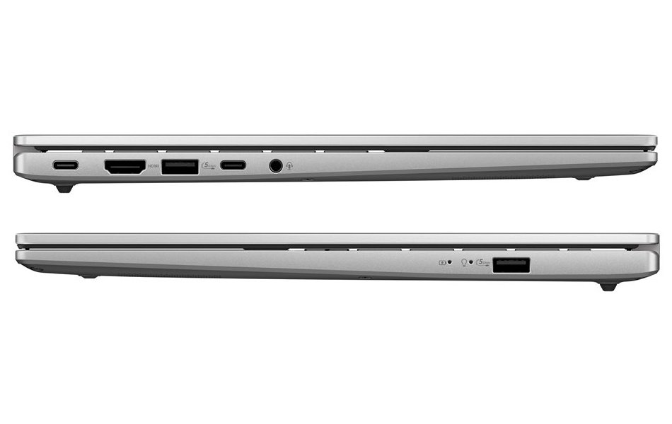 ASUS Vivobook S/ Core Ultra 7 255H/ 16GB/ 1TB SSD/ Intel Graphics/ 14"WUXGA,matný/ W11H/ stříbrný