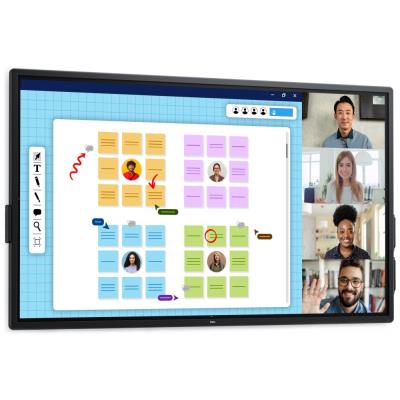 DELL Pro 75 Plus P7525QT Touch/ 75" LED/ 16:9/ 3840x2160/ 1200:1/ 8ms/ 4K/2xDP/2x HDMI/3xUSB/USB-C/RJ45/COM/ 3Y Bas