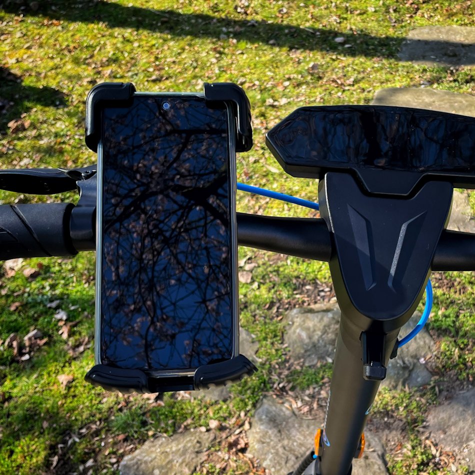 BLUETOUCH 360° odolný držák na mobilní telefon pro elektrokoloběžky BLUETOUCH