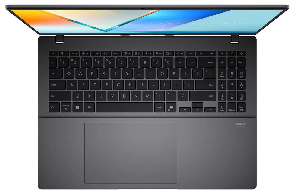 ASUS Vivobook S/ Core Ultra 7 255H/ 16GB/ 1TB SSD/ Intel Graphics/ 16"WUXGA,matný/ W11H/ šedý