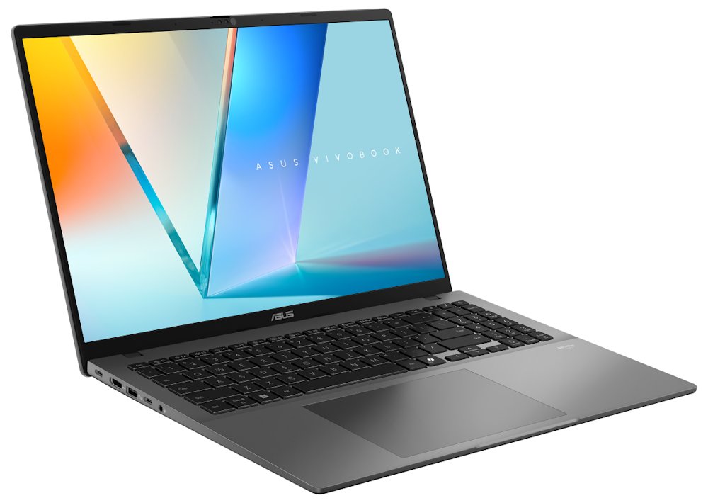 ASUS Vivobook S/ Core Ultra 7 255H/ 16GB/ 512GB SSD/ Intel Graphics/ 16"WUXGA,144Hz,matný/ W11H/ šedý