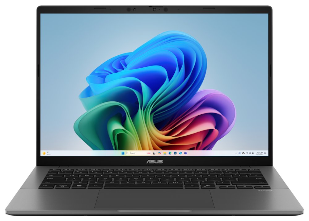 ASUS Vivobook S/ X1-26-100 (Purwa SE)/ 16GB/ 1TB SSD/ Qualcomm Graphics/ 14"WQXGA,matný/ W11H/ šedý