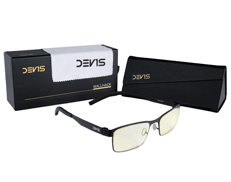 DEV1S herní brýle WALLHACK BLACK