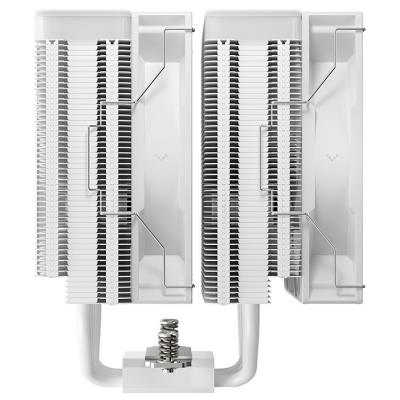 DEEPCOOL chladič AG620 WH ARGB V2 / 2x 120mm fan / 6x heatpipes / PWM / pro Intel i AMD / bílý