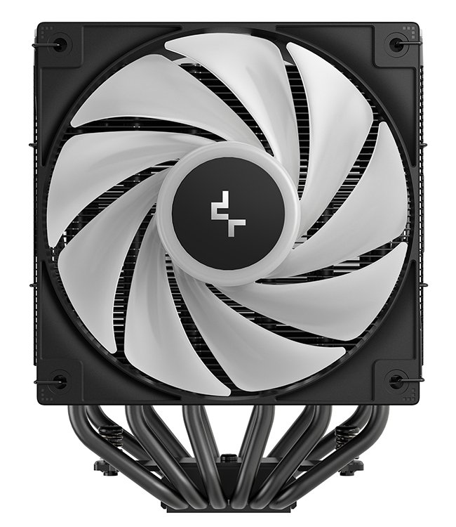 DEEPCOOL chladič AG620 BK ARGB V2 / 2x 120mm fan / 6x heatpipes / PWM / pro Intel i AMD / černý