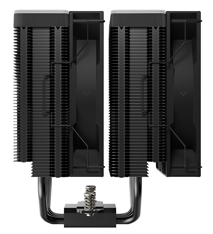 DEEPCOOL chladič AG620 BK ARGB V2 / 2x 120mm fan / 6x heatpipes / PWM / pro Intel i AMD / černý