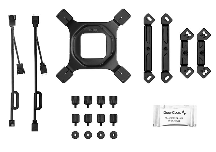 DEEPCOOL chladič AG620 BK ARGB V2 / 2x 120mm fan / 6x heatpipes / PWM / pro Intel i AMD / černý