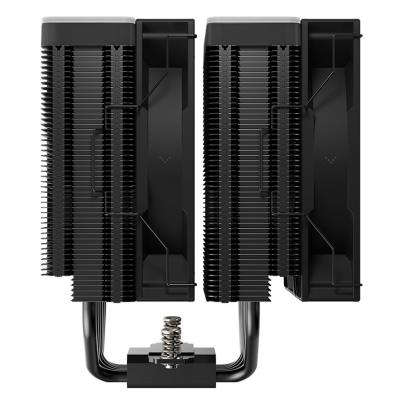 DEEPCOOL chladič AG620 BK ARGB V2 / 2x 120mm fan / 6x heatpipes / PWM / pro Intel i AMD / černý
