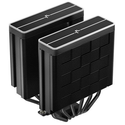 DEEPCOOL chladič AG620 BK ARGB V2 / 2x 120mm fan / 6x heatpipes / PWM / pro Intel i AMD / černý